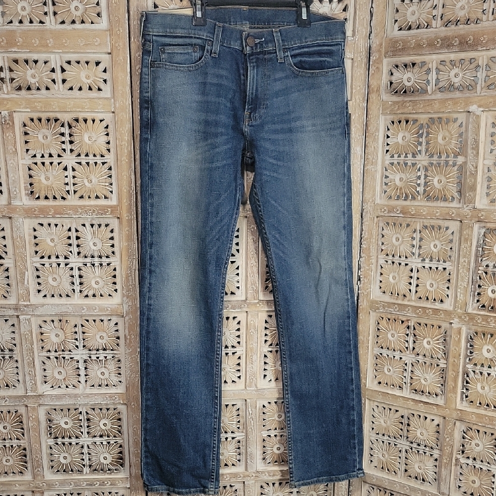 Hollister Slim Straight Blue Jeans 31x32